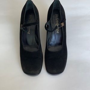 YSL Mary Jane Wedges